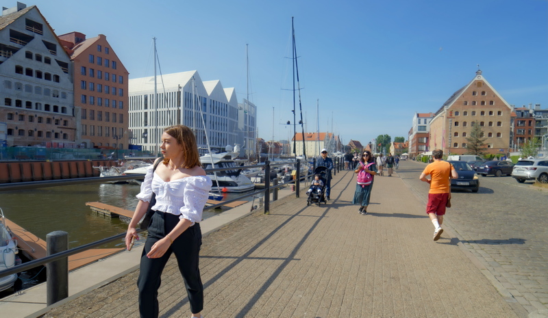 29 The bustling waterfront of Gdańsk, Poland